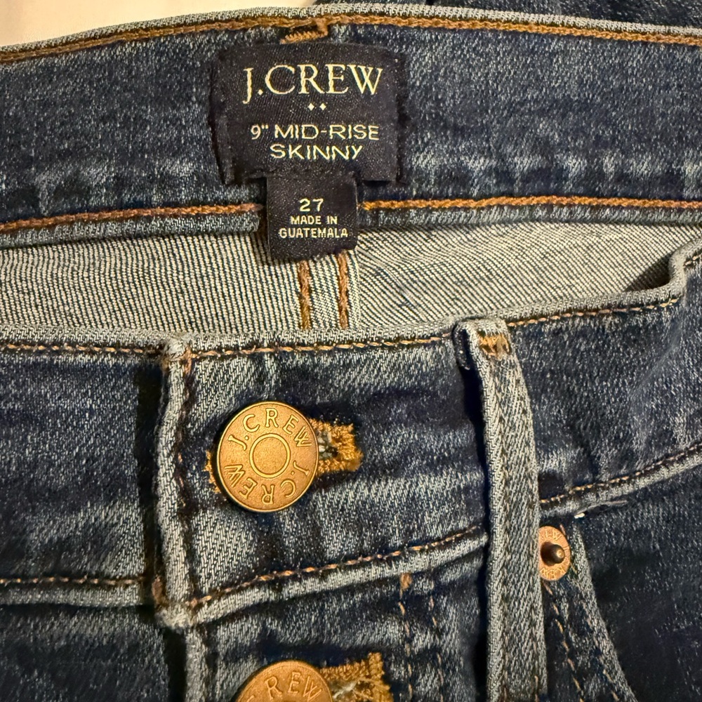 J.Crew Dark Blue Skinny Jeans